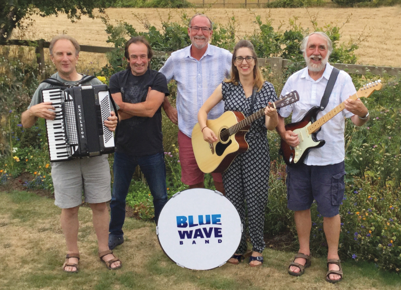 Photograph of the band members